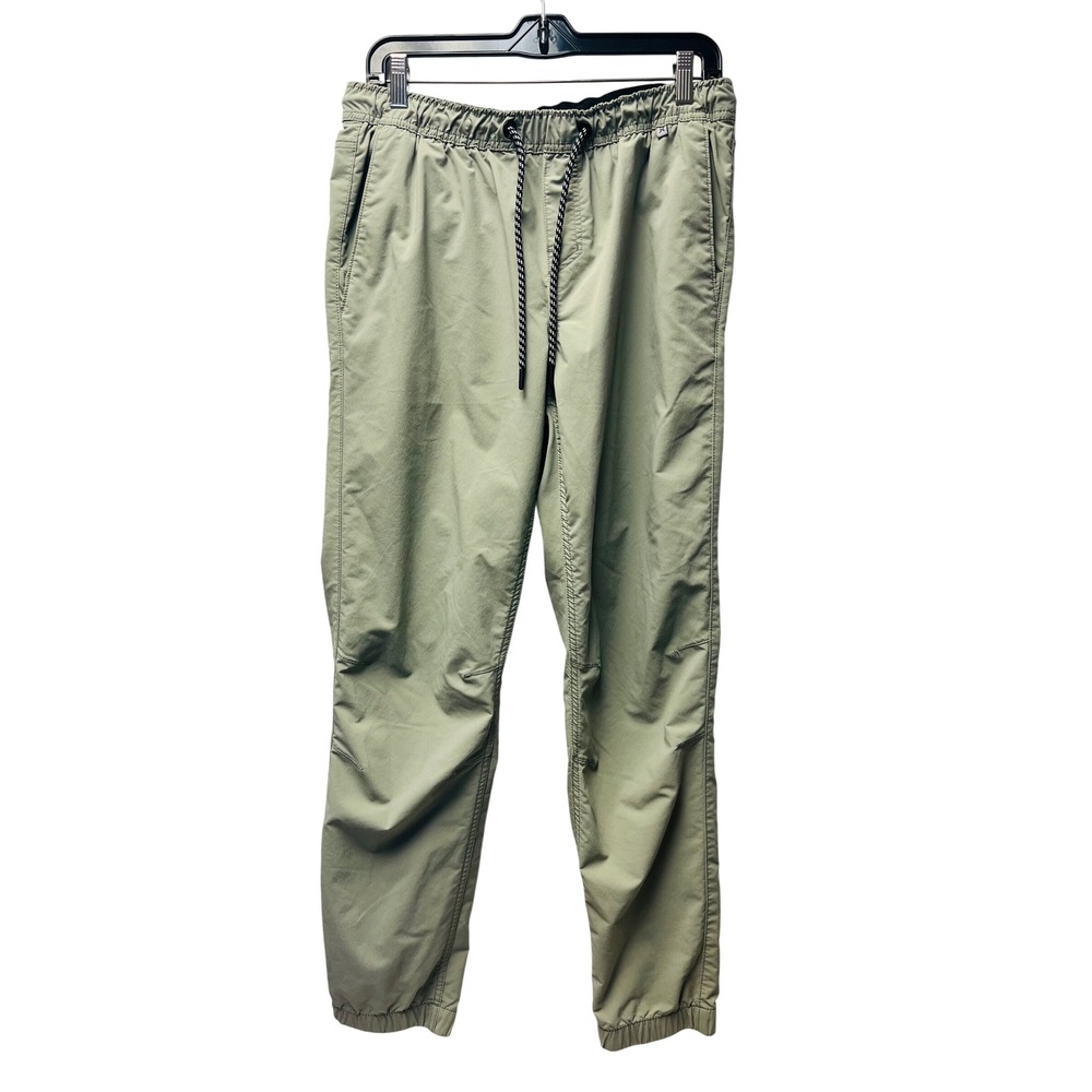 Hurley Jogger Pants L Olive Elastic Waist Utility Streetwear Gorpcore Techwear